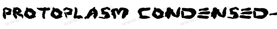 Protoplasm Condensed字体转换